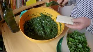 Recette du pesto à lail des ours vegan les ingrédients pour réussir votre pesto très facilement [upl. by Leaffar]