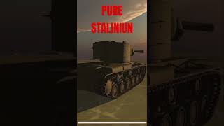 Pure Stalinium ww2 warthunder kv2 stalin [upl. by Kralc]