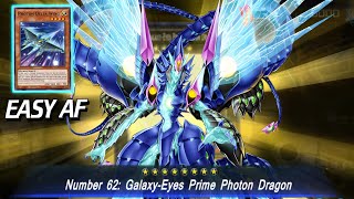 EASIEST DECK TO BUILD AND PLAY EVER Insanely Budget Photon GalaxyEyes Deck YuGiOh Master Duel [upl. by Sink165]