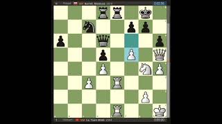 GM Le Tuan Minh 🇻🇳 vs GM Mateusz Bartel 🇵🇱 Round 5 chess shorts [upl. by Ydok]