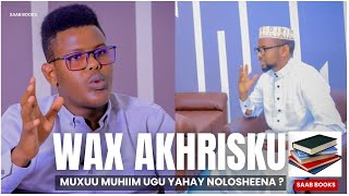 Maxay muhiim u tahay inuu qofku wax akhriyo [upl. by Nnaytsirk]