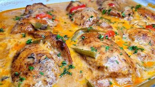 CREAM OF MUSHROOM CHICKEN  recipe oven baked chicken [upl. by Hareehat575]