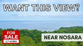 27 Acre Ocean View Lot Near Nosara Costa Rica  Costa Rica Matt [upl. by Richard45]