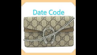 Where to Find the Date Code of Gucci Dionysus Super Mini Brown GG Supreme Canvas  LUXCELLENT TV [upl. by Dupre]