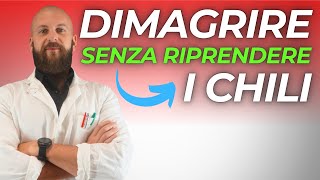 Il segreto per dimagrire senza riprendere peso è più semplice di quanto pensi [upl. by Dier]