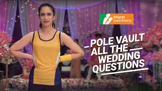 Wedding Games  Pole Vaulter Bharat Matrimony [upl. by Dorris256]