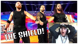 NON WWE FAN REACTS TO THE SHIELDS MOST SAVAGE MOMENTS [upl. by Kostival945]