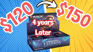 Is Commander Legends any good Commander Legends box break [upl. by Leann]