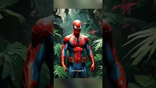 कौन हराए गा जंगल के सबसे बड़े सांप को spider man vs venom vs deadpool spidermanaifunnyshorts [upl. by Edd]