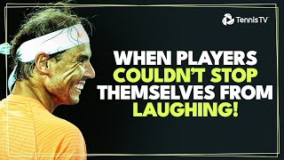 When ATP Players Couldnt Stop Themselves From Laughing 🤣 [upl. by Ahsena147]