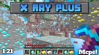 XRAY Texture Pack For MCPEBedrock 121 🔥 XRay Mod For Minecraft Pe 121 [upl. by Platon753]