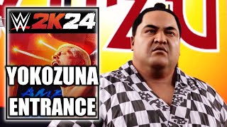 WWE 2K24 Yokozuna Entrance Cinematic [upl. by Tracy831]