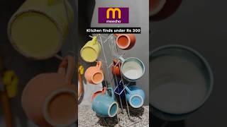 Meesho Kitchen Finds under Rs 300 viralvideo youtubeshorts meeshohaul viralshorts [upl. by Eivad431]