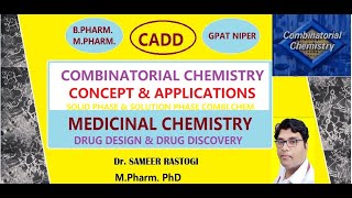 COMBINATORIAL CHEMISTRY CONCEPT amp APPLICATION  SOLID PHASE amp SOLUTION PHASE  B PHARM 6th SEM [upl. by Greabe]