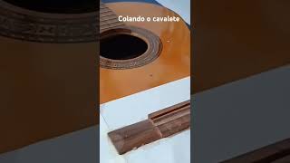 Colagem de cavalete e regulagem violão nylon musica [upl. by Adnalahs922]