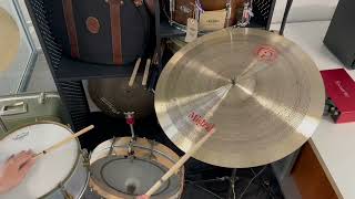 Pergamon Cymbals Mistral 22quot Ride [upl. by Ativoj]