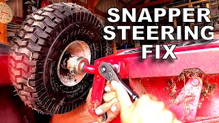 Howto Fix Snapper Mower Oversteer ― Permanently and Cheaply [upl. by Newbill844]