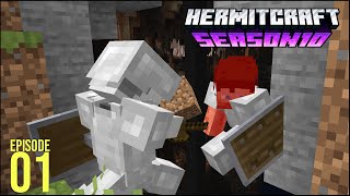 Teaching My Best Friend To Hermitcraft  Hermitcraft 10  Ep 01 [upl. by Costanzia852]