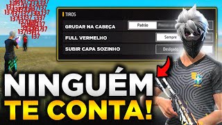 A SENSI E FUNÃ‡ÃƒO SECRETA QUE NUNCA TE CONTARAM PRA ATIVAR E TER A MELHOR SENSIBILIDADE DO FREE FIRE [upl. by Avery682]