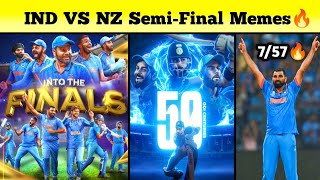 India vs Nz Semi Final 2023 Highlights Memes தமிழ்🔥 Kohli record 50th hundred  Shami 757 Iyer 105 [upl. by Icat]