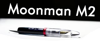 Moonman M2 Eyedropper Fountain Pen Review [upl. by Mharba42]