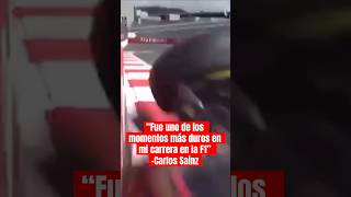 El peor choque de Carlos Sainz f1 carlossainz ferrarif1 [upl. by Congdon227]