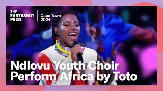 Ndlovu Youth Choir  Africa by Toto  Live at The Earthshot Prize Awards  EarthshotPrize [upl. by Frendel]