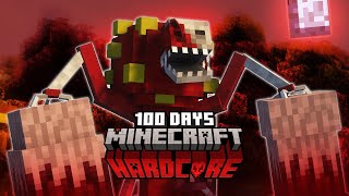 I Spent 100 Days With The Flesh That Hates In Hardcore Minecraft [upl. by Slein]