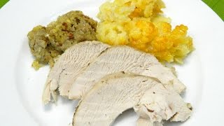 PavochonPuerto Rican style seasoned Turkey with Mofongo Stuffing [upl. by Quenna242]