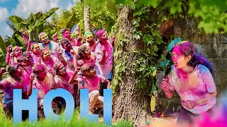 HIDE amp SEEK with Colour ❤️ Funny Holi Celebration [upl. by Anneres]