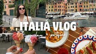 ITALIA VLOG  Milan  Portofino [upl. by Nahtaj]