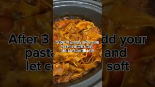 The Slow Cooker Lasagne recipe you need to know 🤤  RECIPES slowcooker recipes easyrecipe [upl. by Marie-Jeanne934]