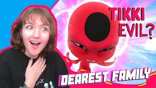 quotDEAREST FAMILYquot REACTION English Dub HD Miraculous Ladybug s4 ep21 [upl. by Zeuqcaj]