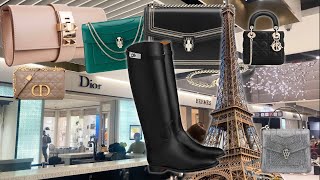 Paris CDG Airport LUXURY SHOPPING VLOG  Hermes  Dior  BVLGARI [upl. by Sargent]