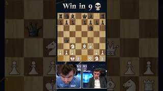 Win in Chess in 9 Moves  Chess Opening Traps  Chess Openings Blackmar Diemer Gambit chess [upl. by Tidwell433]