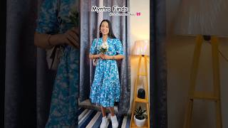 Cute Summer Dress from Myntra  Summer Dresses  Myntra Dresses  Spring Outfits  Summer Outfits [upl. by Sad138]