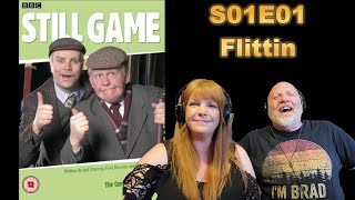 Still Game  Flittin  S01E01  Reaction Video [upl. by Akamahs]