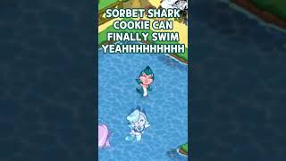 Sorbet Shark Cookie can finally swim [upl. by Aramas]