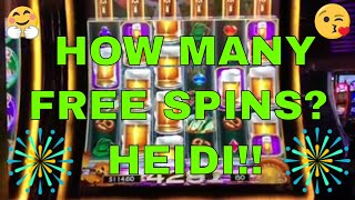 Heidis Bier Haus HOW MANY FREE SPINS BIG WIN [upl. by Aun]