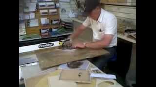 Hand cutting wooden jigsaw puzzles the Victory Way [upl. by Nnayram908]