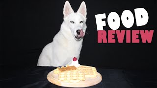 Dog reviews different Waffles ASMR [upl. by Pardner]