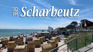 Scharbeutz an der Ostsee  Lübecker Bucht 3D 180 VR [upl. by Arelus]