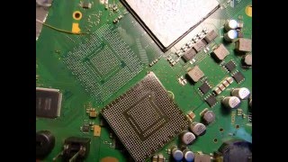 Reballing PS3 Sony Super slim [upl. by Yenar858]