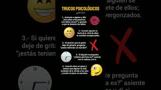 Trucos psicológicos frases mentalidad psicologia [upl. by Hteb]