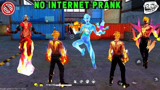 No Internet Prank 🚫 With New Paradox Legendry Bundle ⚡999 Prank 😈 Garena Free Fire 🔥 Y GAMING [upl. by Merow913]