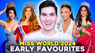 MISS WORLD 2024 Early Predictions Meet The Top Contestants Who Could Take Home The Crown MissWorld [upl. by Featherstone]