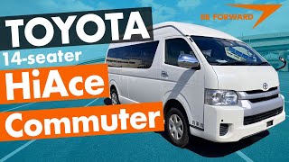 14seater Toyota HIACE Commuter 2018 Indepth review [upl. by Delija]