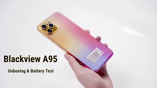 Blackview A95 Unboxing amp Battery Test [upl. by Renard551]