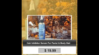 Hair Inhibitor Serum For Facial amp Body Hair [upl. by Dail]