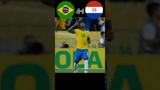 Brazil Vs Paraguay copa American shortscopa youtubeshorts shortsfeed shortvideo football cr7 [upl. by Aitercal]